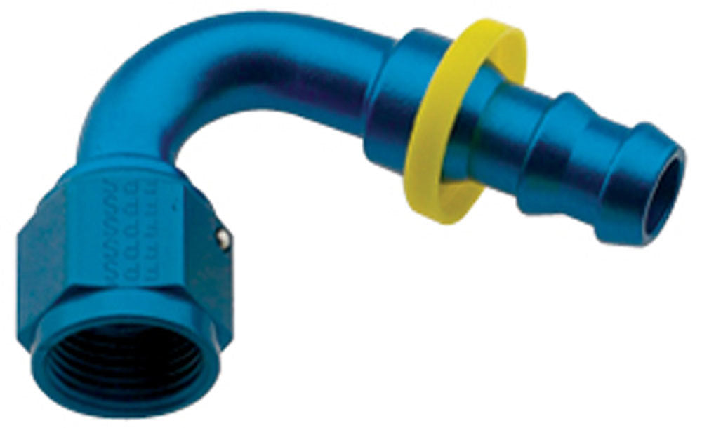 Fragola Performance Systems Hose Fitting #10 120 Deg Push Lock