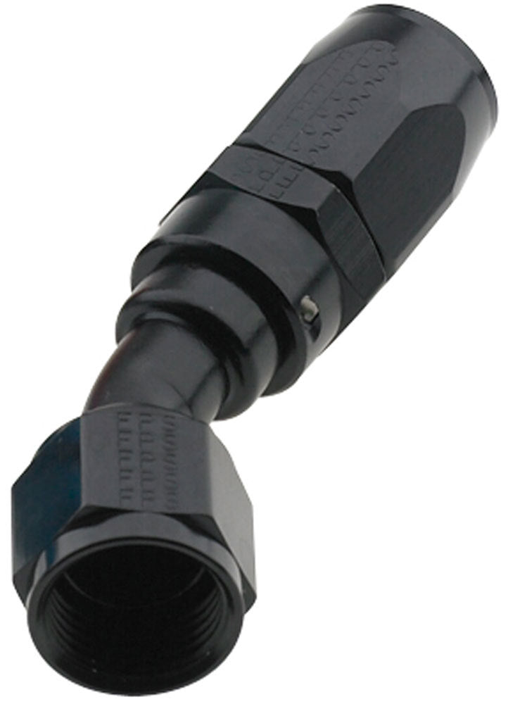 Fragola Performance Systems Hose Fitting #8 30 Deg Pro-Flow Black