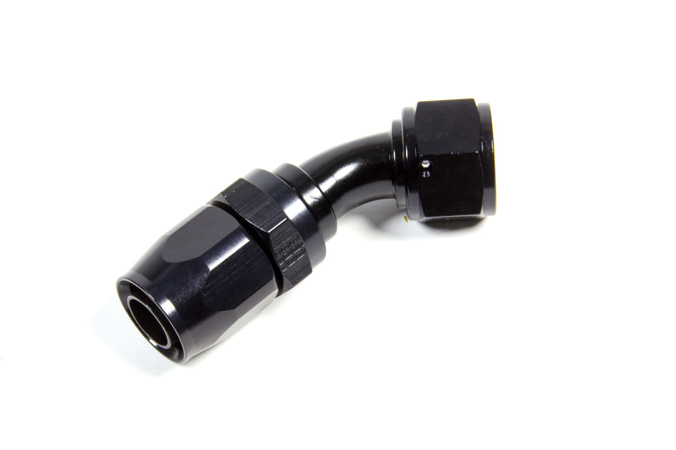 Fragola Performance Systems Hose Fitting #10 45 Deg. to #12 Hose Black