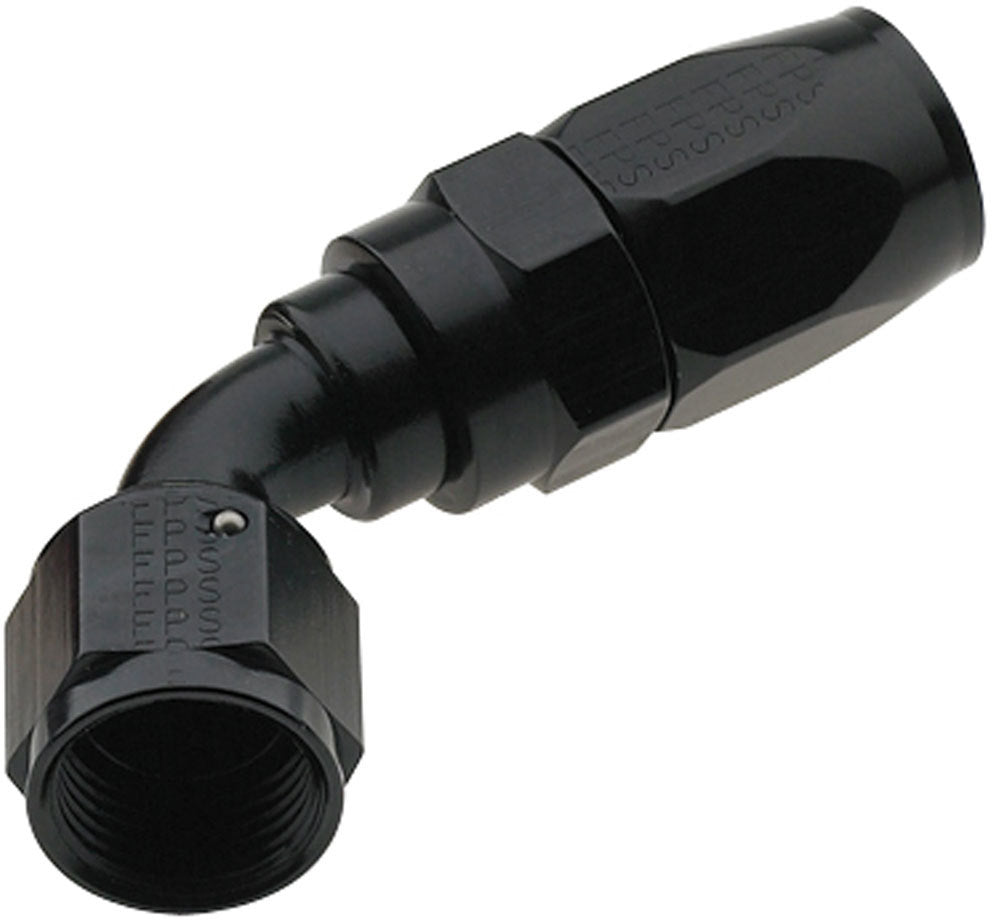 Fragola Performance Systems Hose Fitting #4 60 Deg Pro-Flow Black