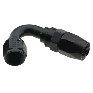 Fragola Performance Systems Hose Fitting #10 120 Deg to #12 Hose Black