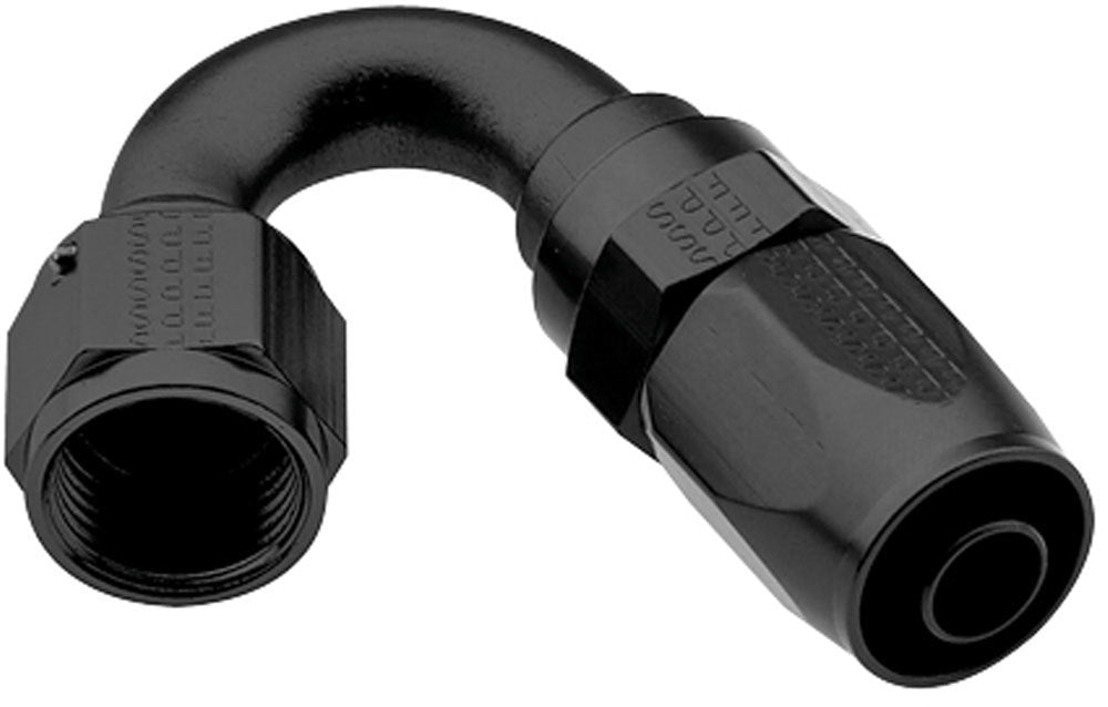 Fragola Performance Systems Hose Fitting #8 150 Deg Pro-Flow Black