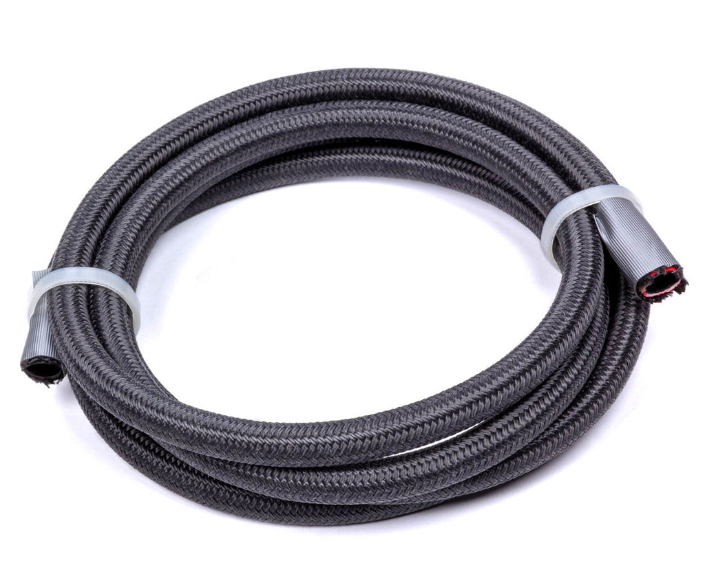 Braided Fire Retardant Fabric/PTFE Hose 6ft - Black