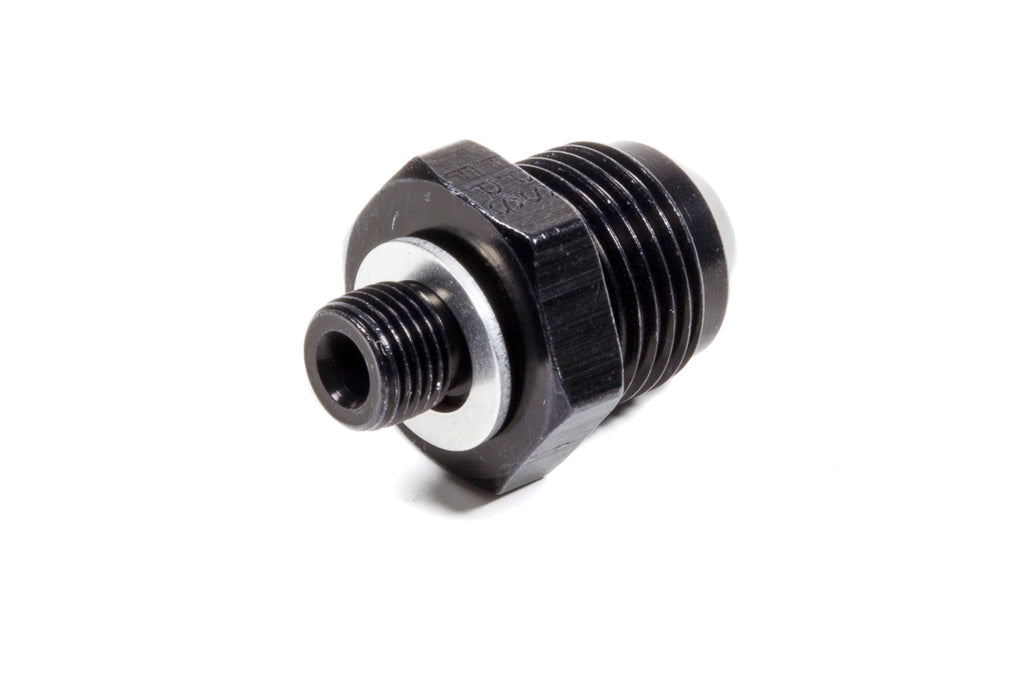 Straight Adapter Fitting - Black Anodized