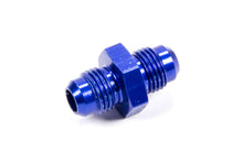 Load image into Gallery viewer, Male Aluminum Straight Adapter Fitting, Blue Anodized