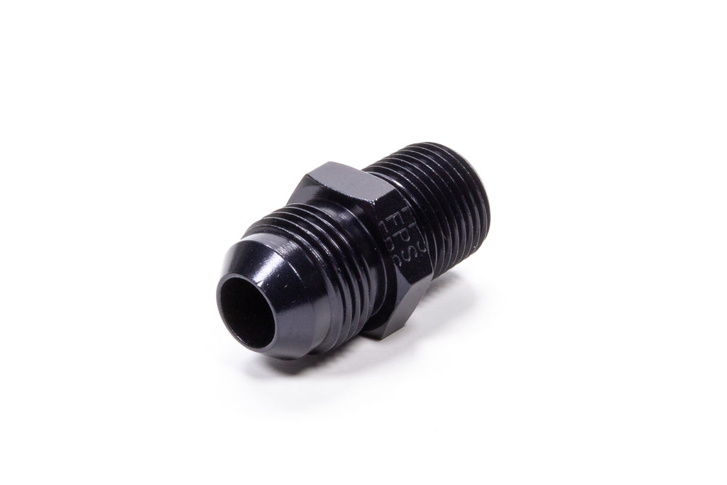 Fragola Performance Systems Straight Adapter Fitting #8 x 1/4 MPT Black