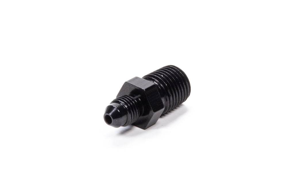 Fragola Performance Systems Straight Adapter Fitting #3 x 1/4 MPT Black