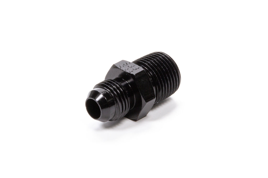 Fragola Performance Systems Straight Adapter Fitting #6 x 3/8 MPT Black