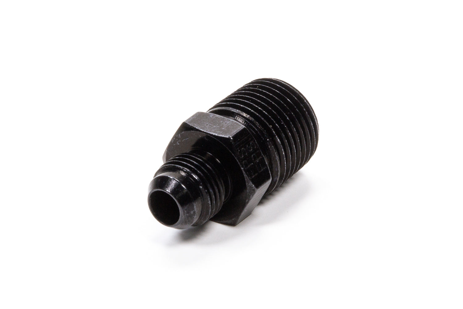 Fragola Performance Systems Straight Adapter Fitting #6 x 1/2 MPT Black