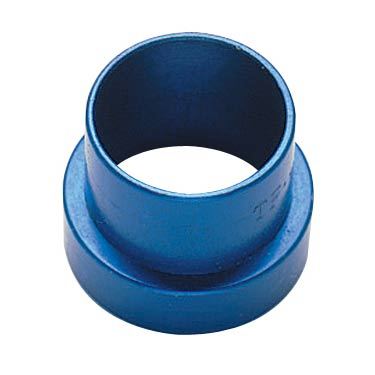 Blue Anodized Aluminum Tube Sleeve for 3/4" Tube