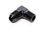 Fragola Performance Systems 90 Deg Adapter Fitting #10 x 3/4 MPT Black