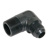 Fragola Performance Systems 12an to 1in MPT 90-Deg. Adapter Fitting - Black