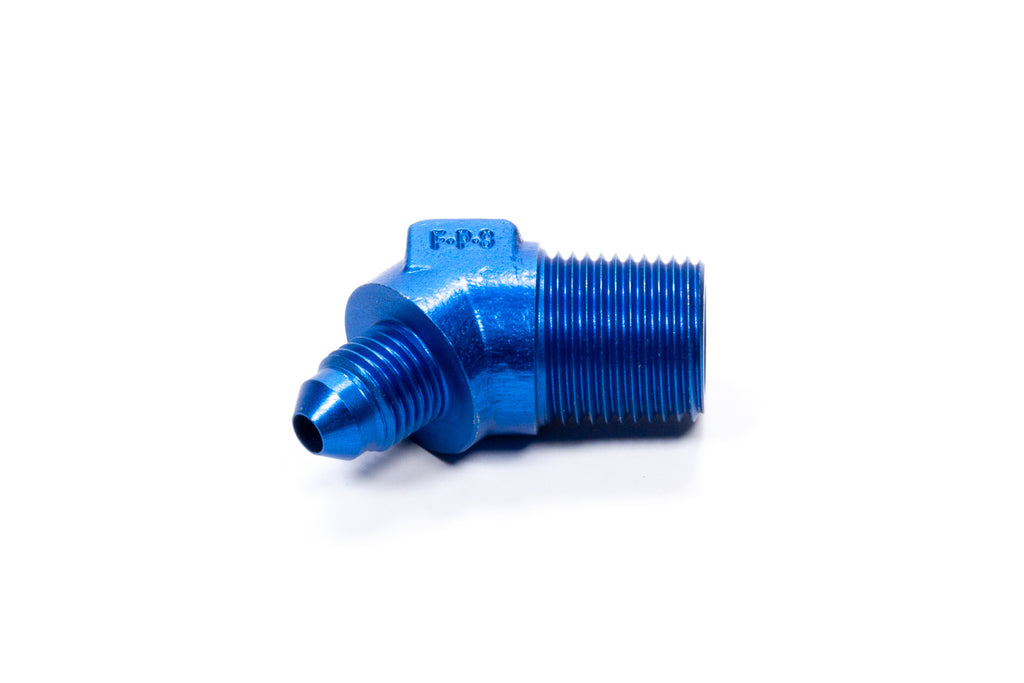 Fragola Performance Systems 45 Deg Adapter Fitting #4 x 3/8 MPT