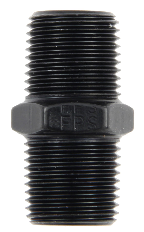 Fragola Performance Systems 3/8 MPT Pipe Nipple Black