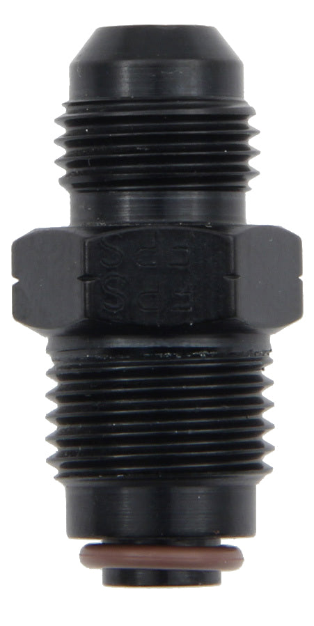 Fragola Performance Systems Male Adapter Fitting #6 x 16mm x 1.5 FI Black
