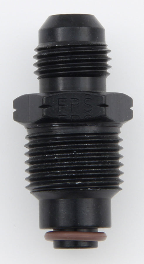 Adaptador macho Fragola Performance Systems, n.° 6 x 18 mm x 1,5 FI, color negro