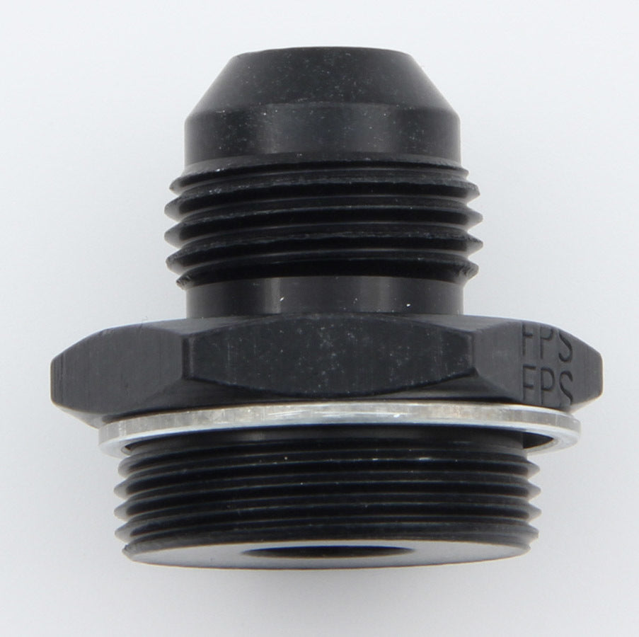 Fragola Performance Systems Male Adapter Fitting #8 x 1-20 Rochester Blk