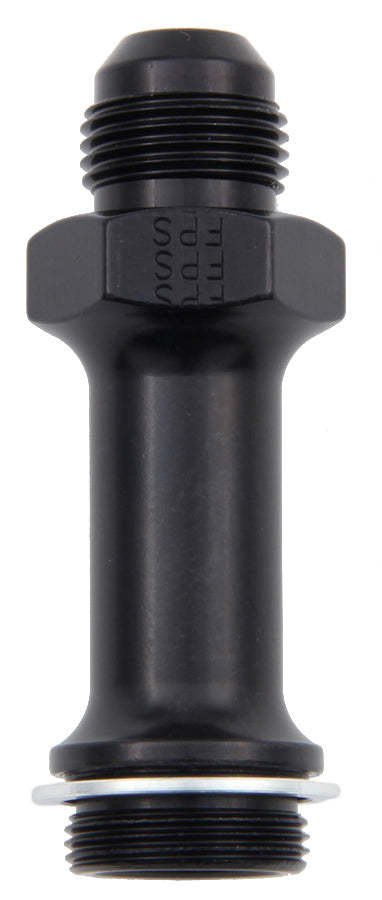 Fragola Performance Systems Carb Adapter Fitting #8 x 7/8-20 3in Long Blk