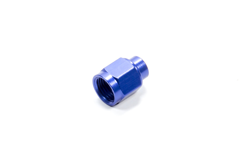 Blue Anodized Aluminum Flare Cap