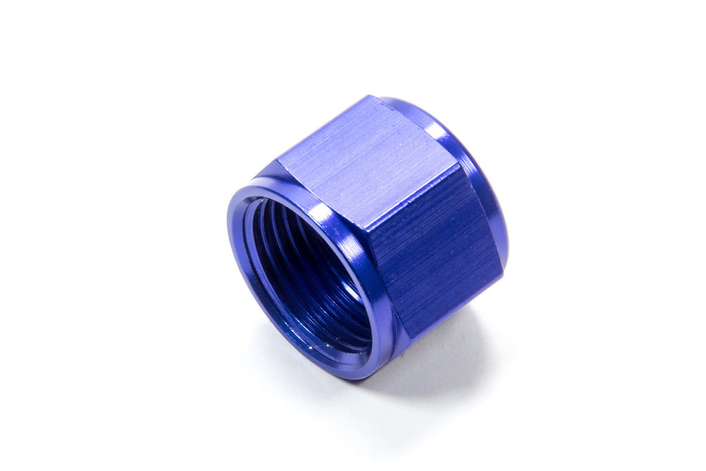 Blue Anodized Aluminum Flare Cap