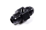 Fragola Performance Systems Inline Gauge Adapter #8 x #8 Male Black