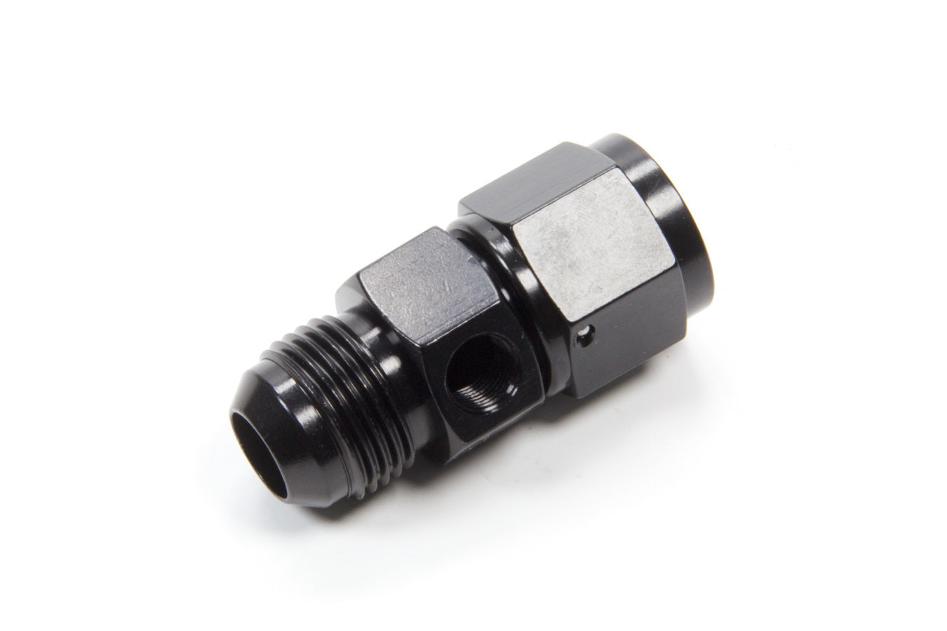 Fragola Performance Systems Gauge Adapter Fitting #10 Male/Female Black