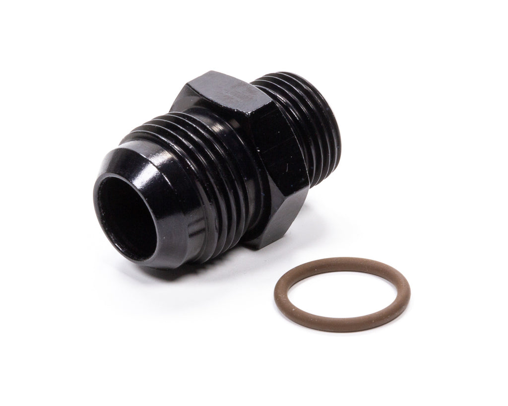 Male O-Ring Adapter Fitting Black Anodized