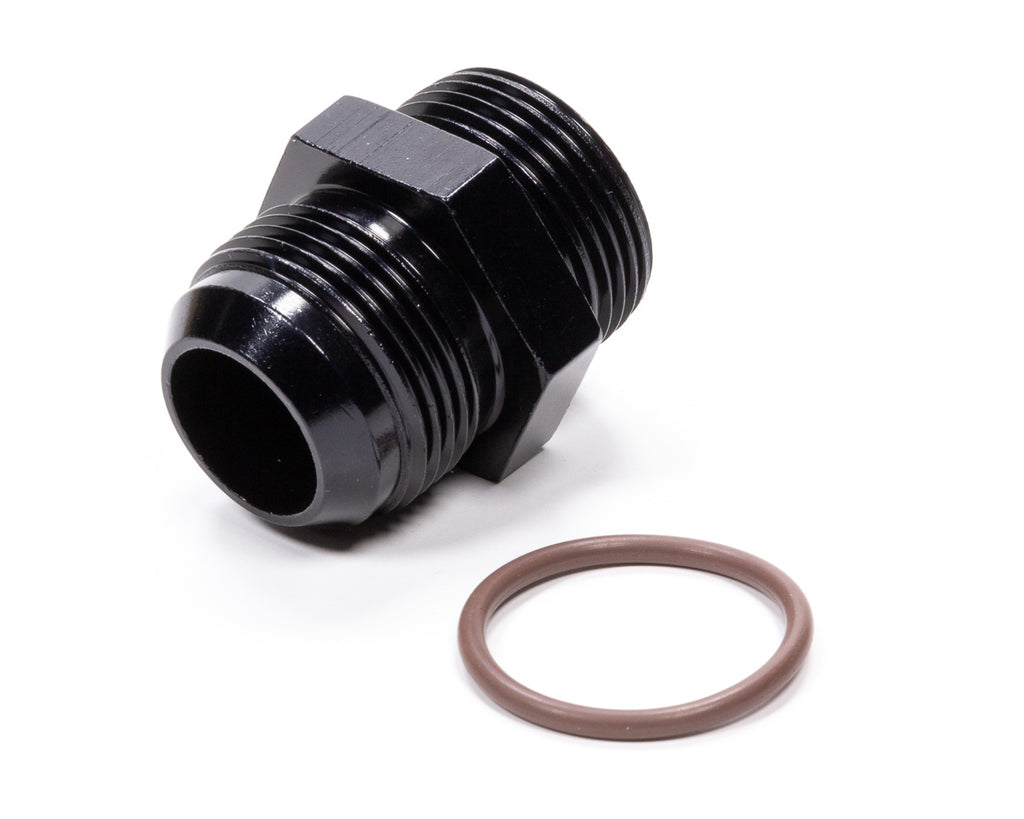 Male O-Ring Fitting Adapter - Black Anodized Aluminum