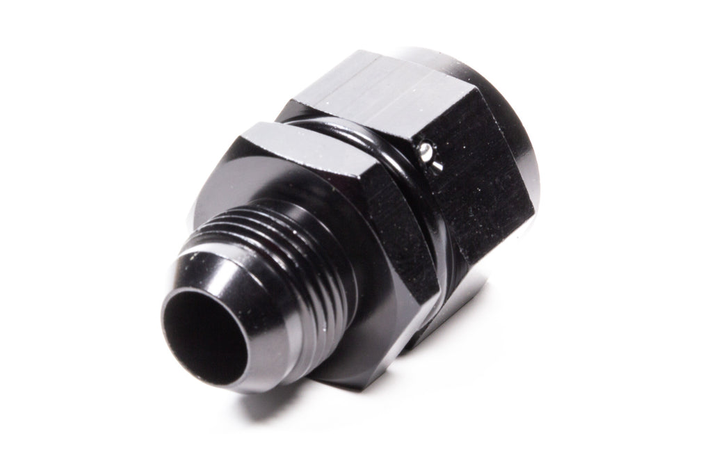 Male Swivel Reducer Fitting in Black Aluminum