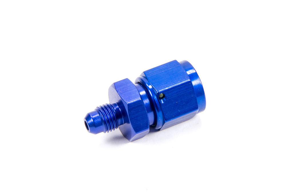 Male Swivel Reducer Adapter, Blue Anodized