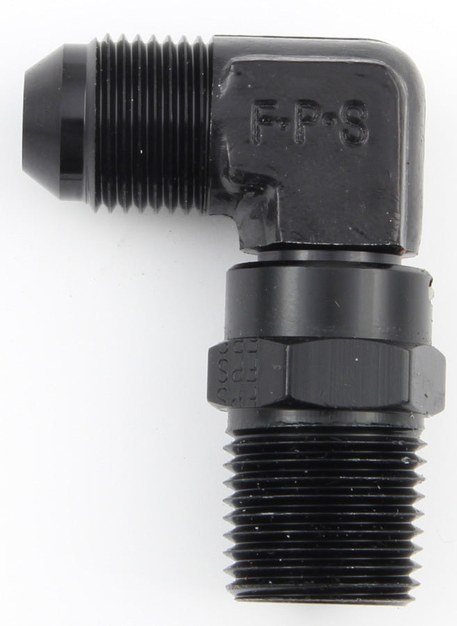 Degree Swivel Adapter in Black Anodized Aluminum