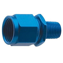 Cargar imagen en el visor de la galería, Male Straight Aluminum Fitting - Blue Anodized