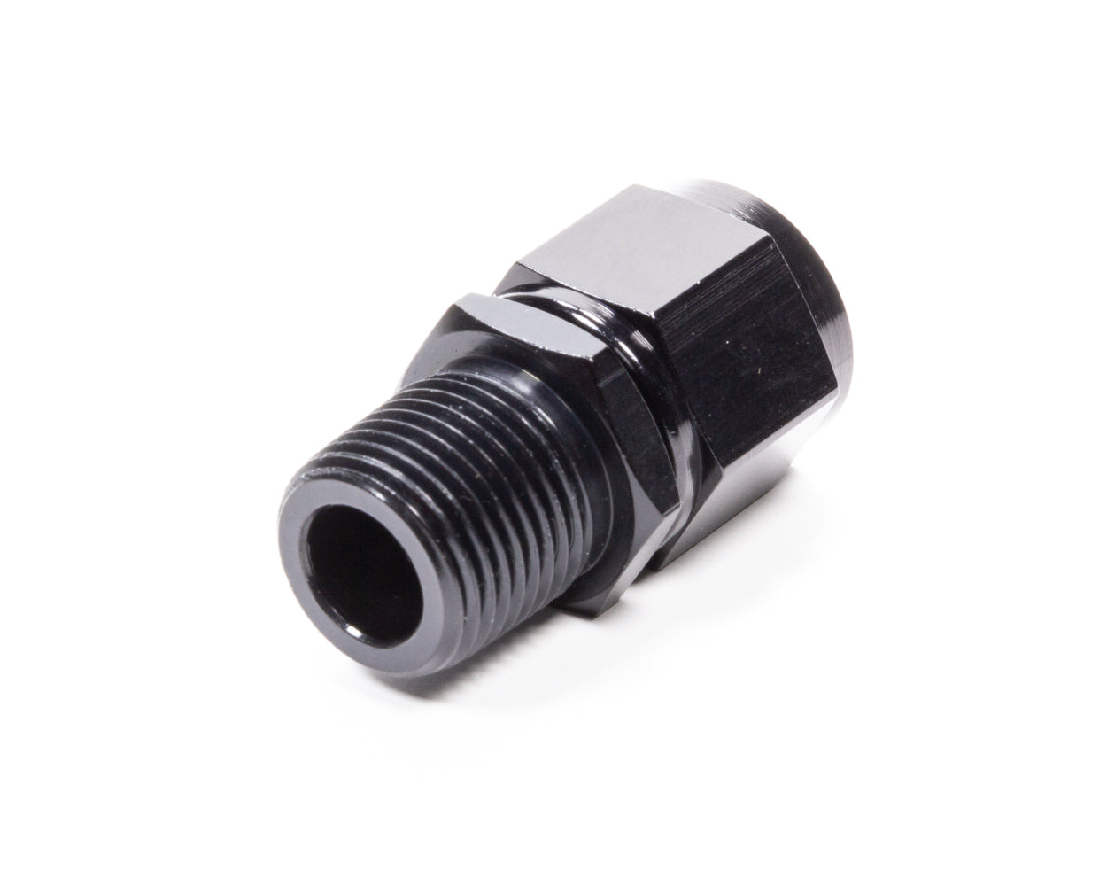 Fragola Performance Systems #10 Female Swivel to 1/2mpt Fitting  Black