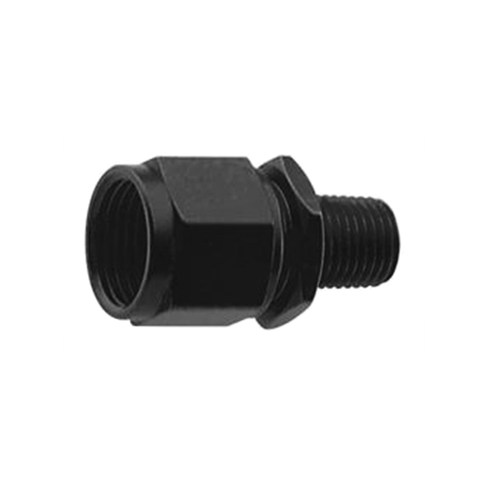 Fragola Performance Systems #10 Female Swivel to 3/8mpt Fitting Black