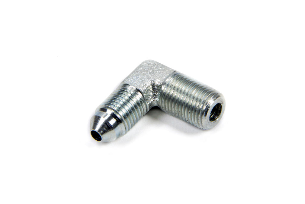 Fragola Performance Systems #3 x 1/8 MPT 90 Deg Adapter Fitting - Steel