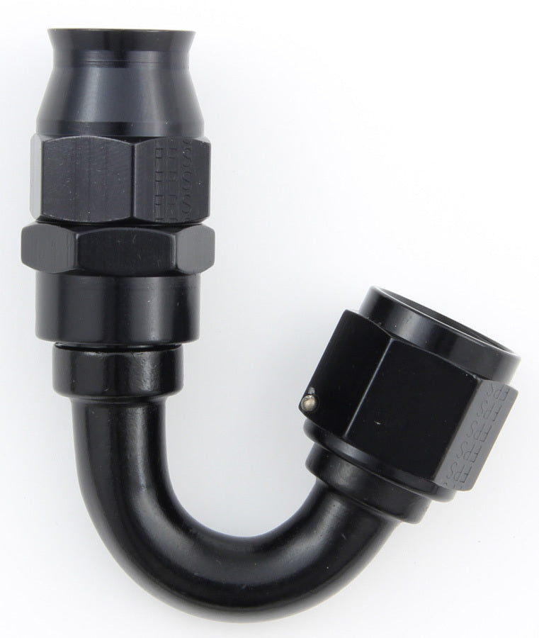 Fragola Performance Systems Hose Fitting #6 150 Deg PTFE Black