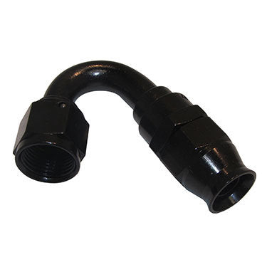 Fragola Performance Systems Hose Fitting #12 150 Deg PTFE Black