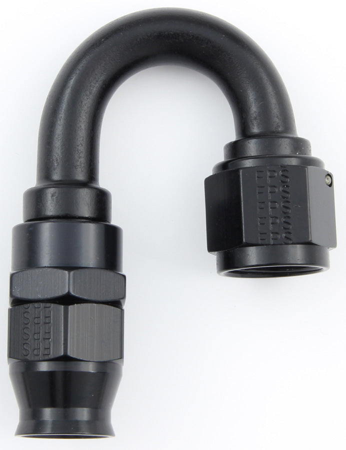Fragola Performance Systems Hose Fitting #10 180 Deg PTFE Black