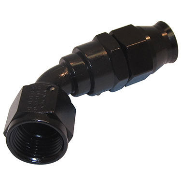 Fragola Performance Systems Hose Fitting #12 60 Deg PTFE Black