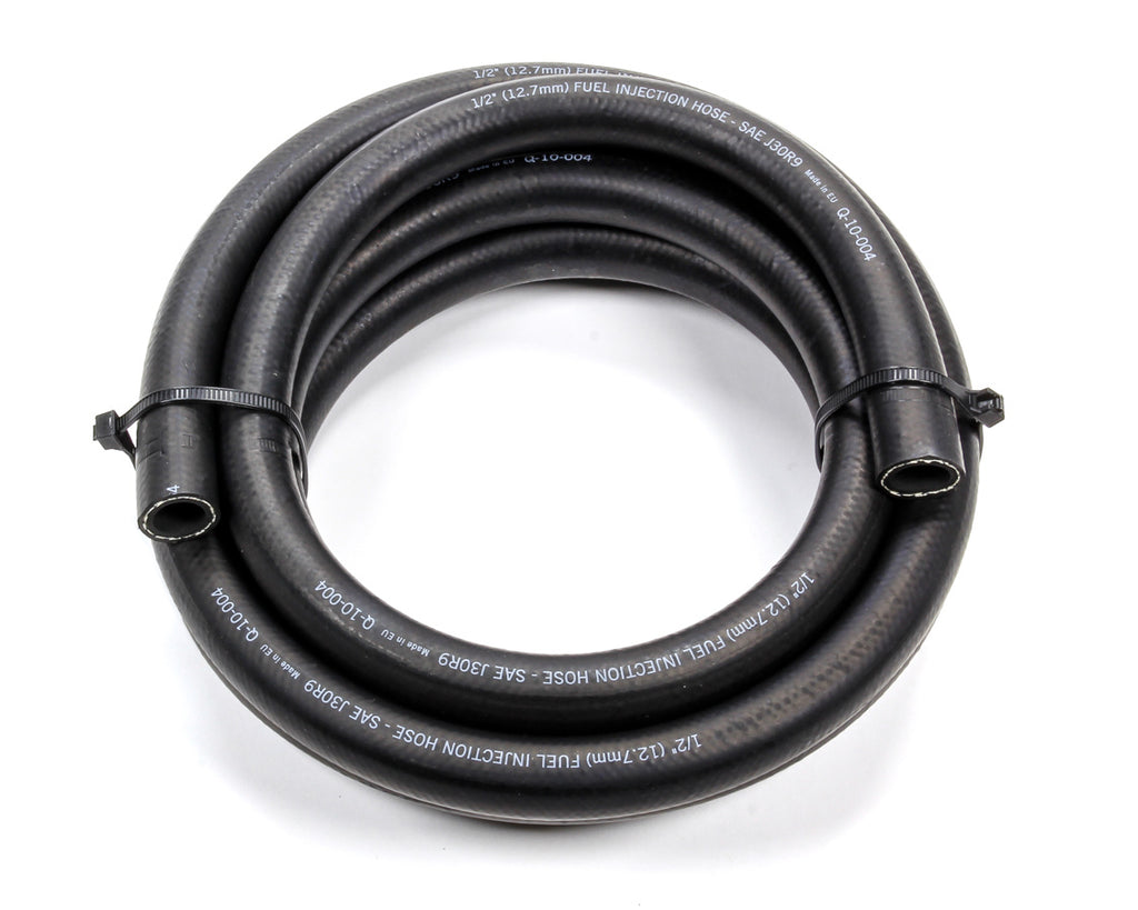 Street Fuel Hose 6AN 10ft - Black Rubber Hose