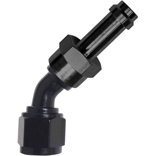 Fragola Performance Systems #6 EZ Street 45-Degree Hose Fitting