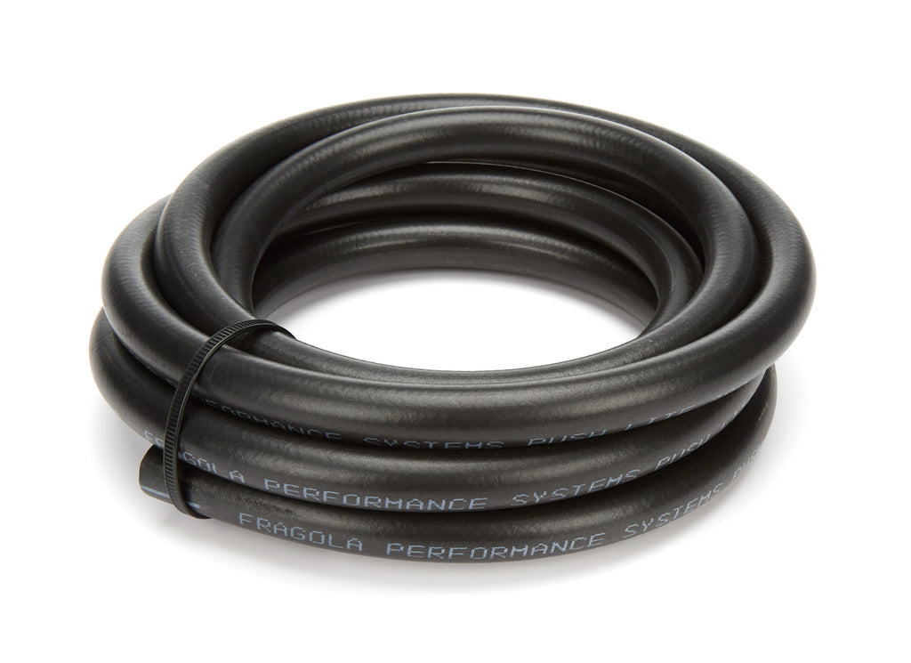 Fragola Performance Systems#6cPush-Lite  Hose 10ft Hi-Temp - Black