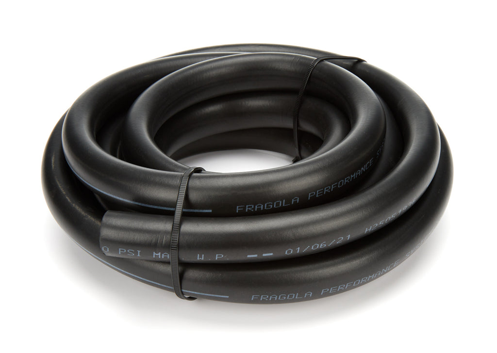 Push-Lite Hose 15ft Hi-Temp, 12AN Size, Black Rubber - (1 Hose)