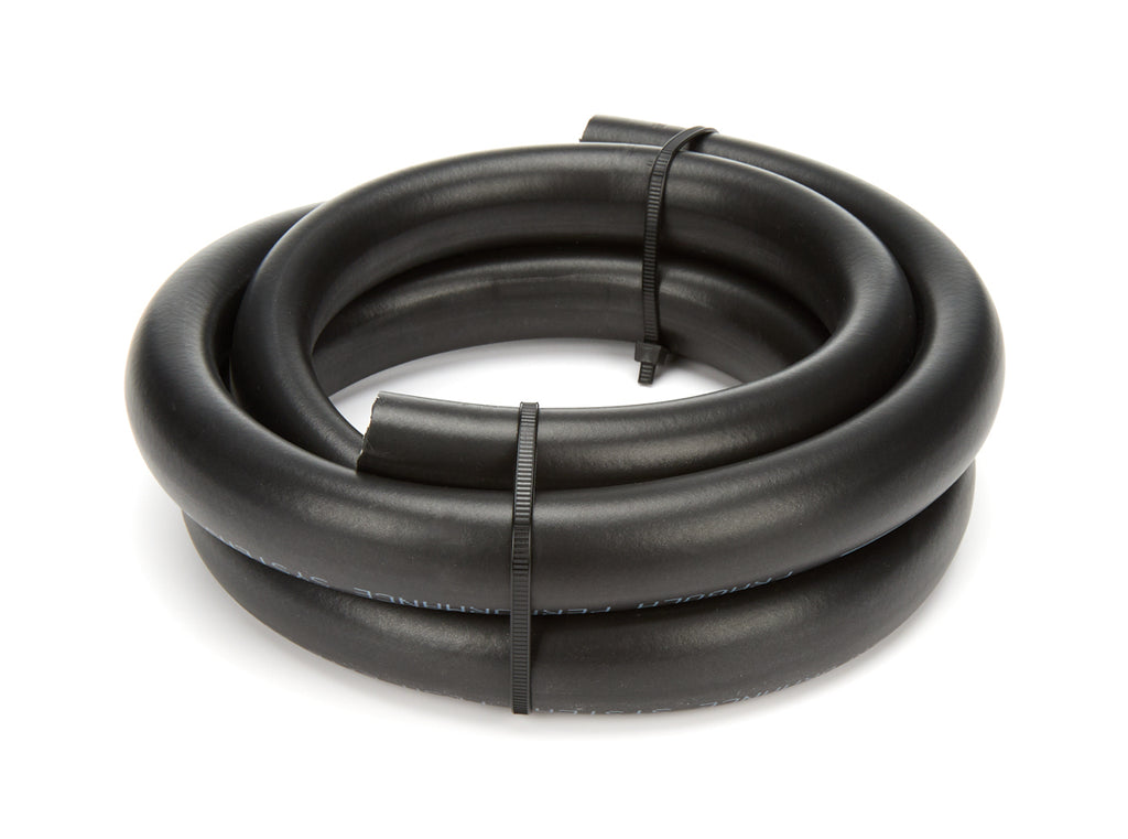 Push-Lite 6ft High-Temp Black Rubber Hose for Efficient Fuel Flow