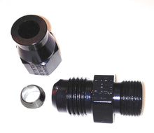 Cargar imagen en el visor de la galería, Fragola Performance Systems10AN Male to 5/8in Tube Adapter Fitting  Black