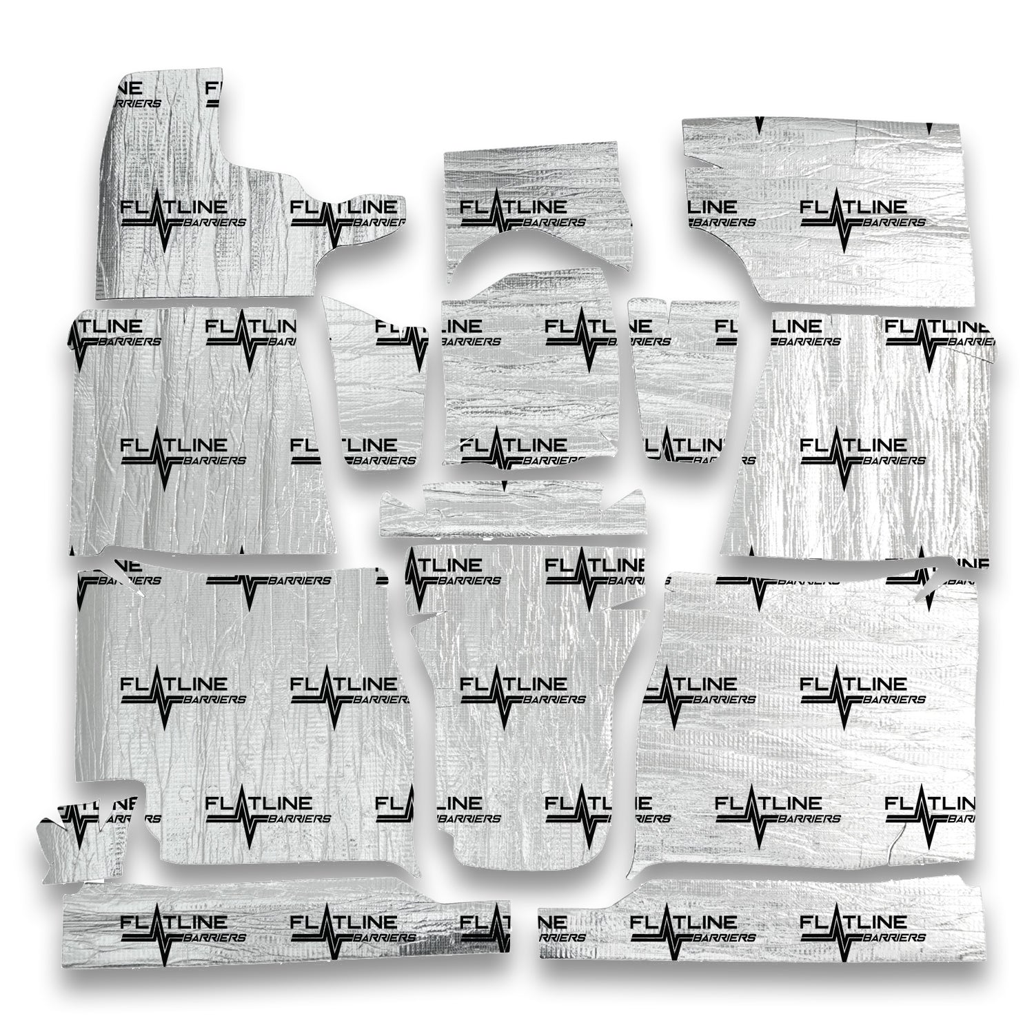 Flatline Barriers 63-66 GM Truck High Tunn el Floor Insulation Kit