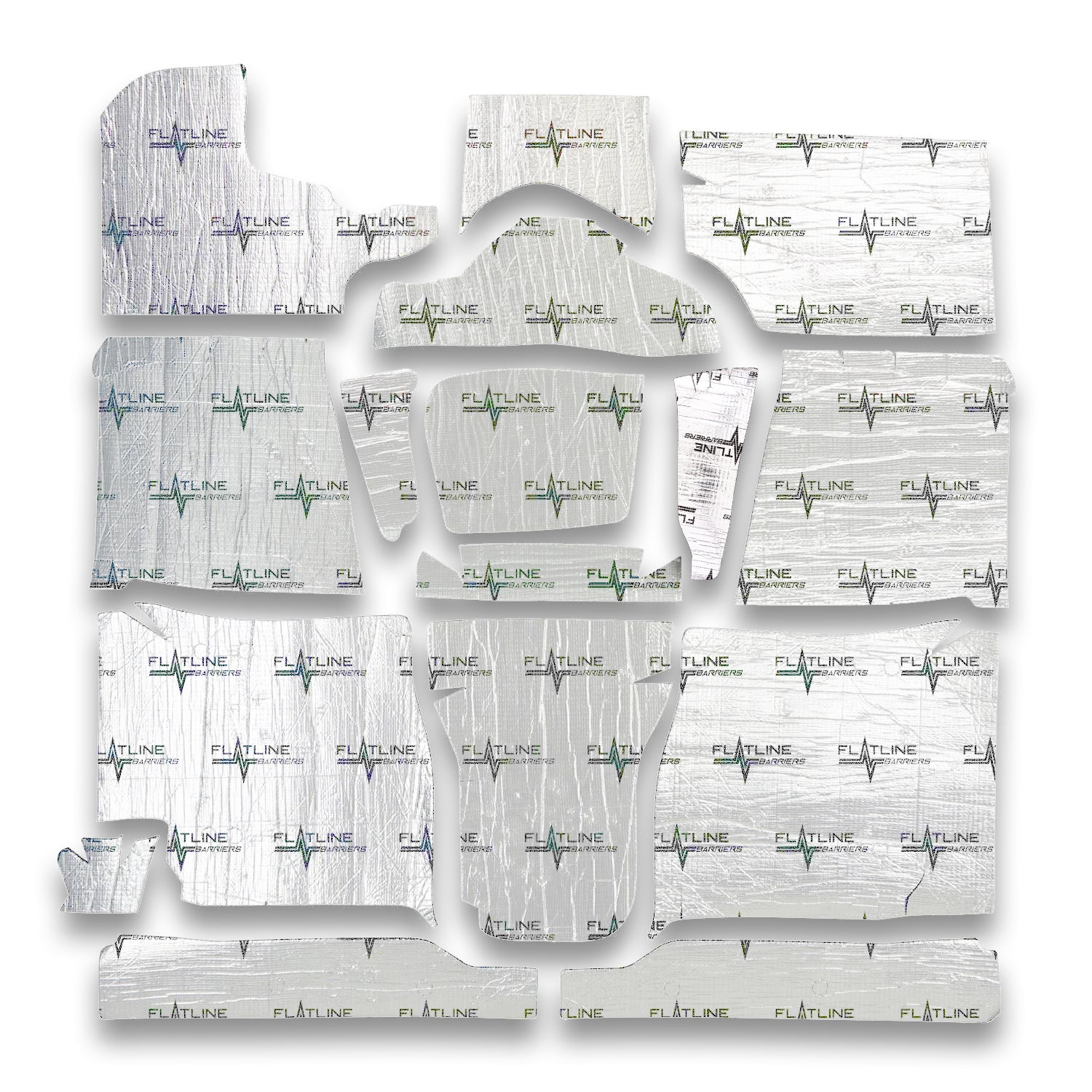 Flatline Barriers 60-62 GM Truck Low Tunne l Floor Insulation Kit