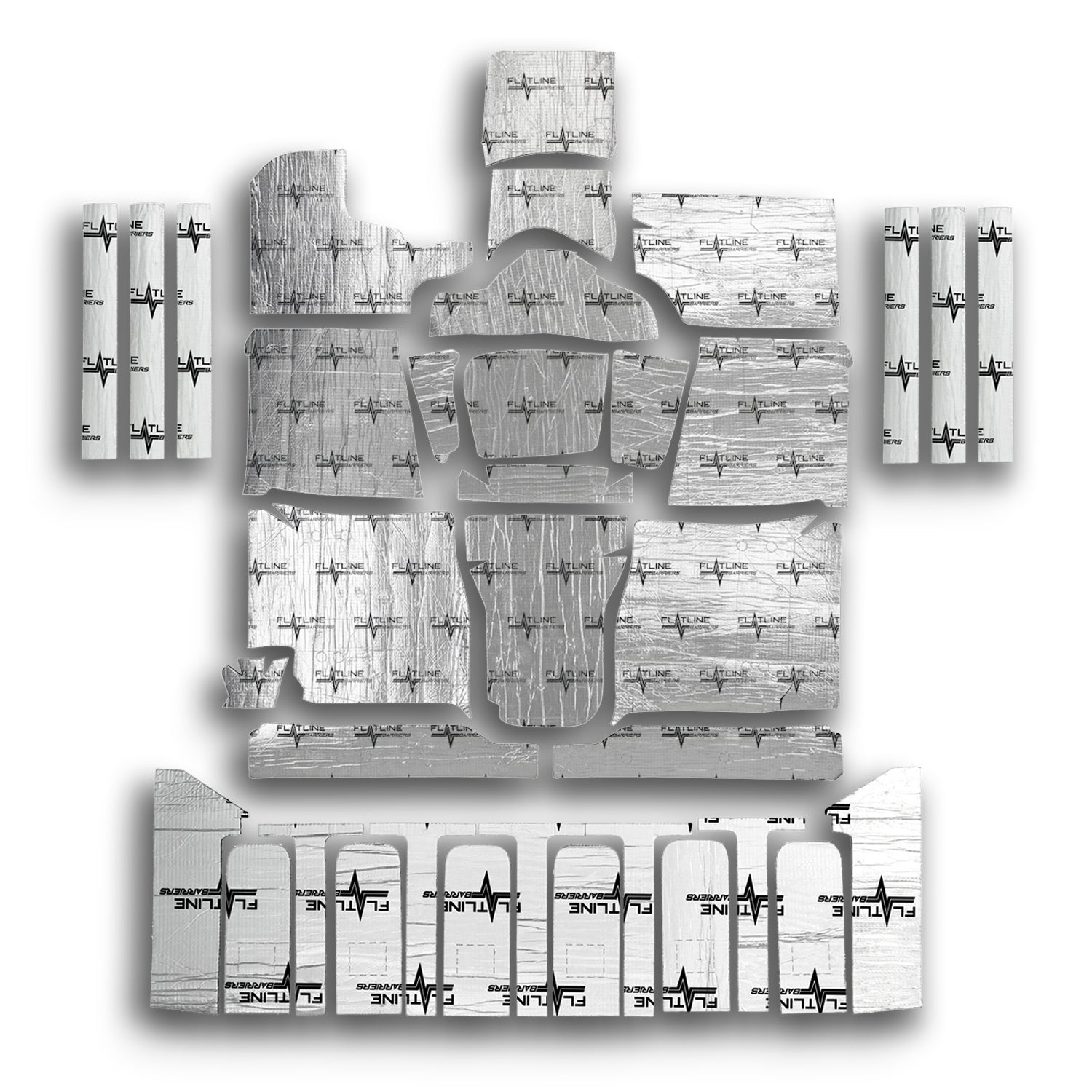 Flatline Barriers 60-62 GM Truck High Tunn el Full Insulation Kit