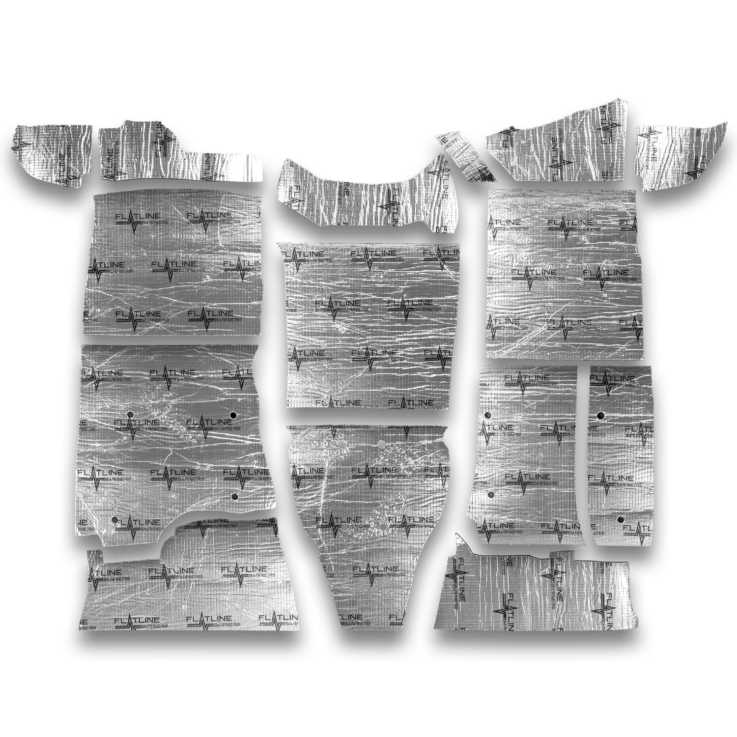 Flatline Barriers 88-98 GM Full Size Std Cab Floor Insulation Kit