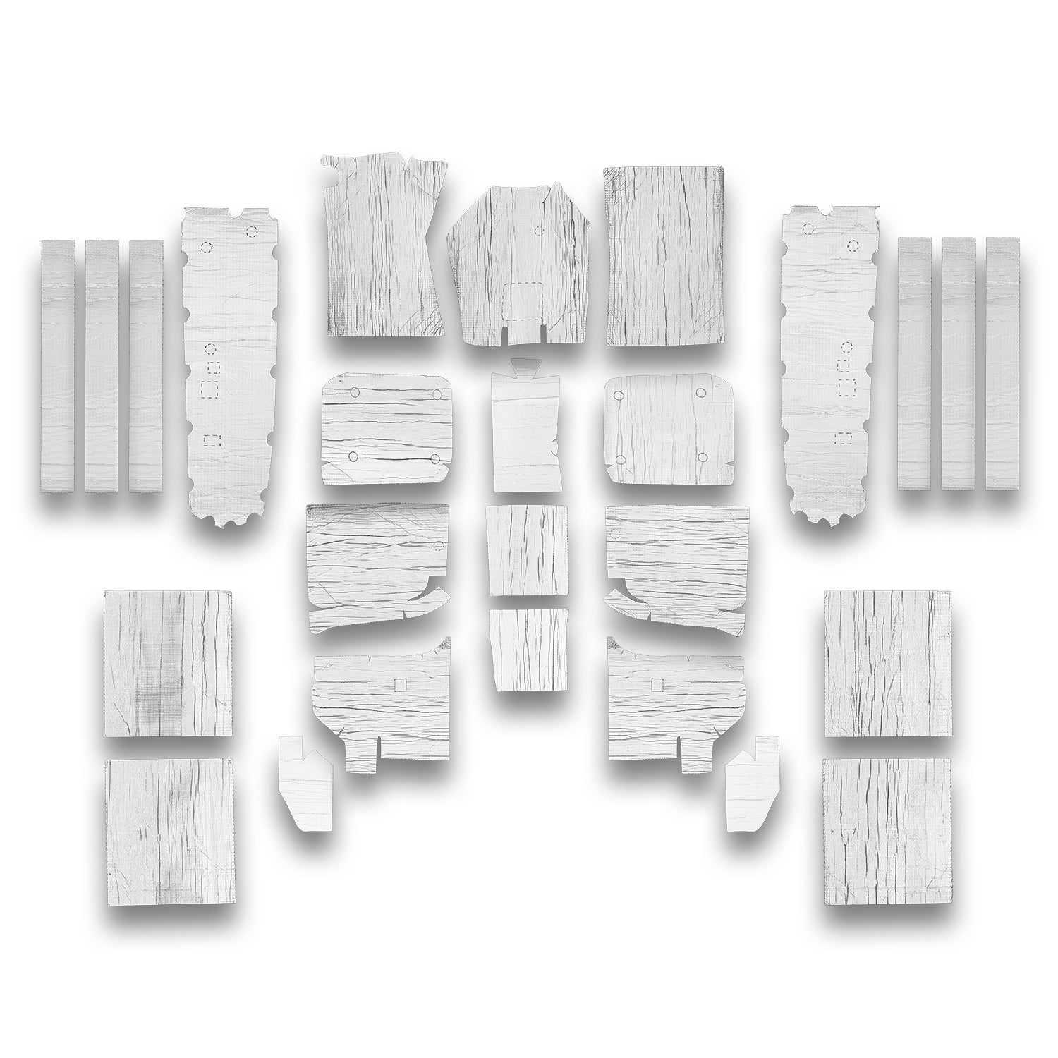 Flatline Barriers 67-68 Ford Mustang Coupe Full Insulation Kit